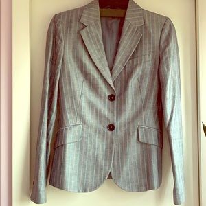 Benetton Linen Blazer Size EU40 Made in Italy